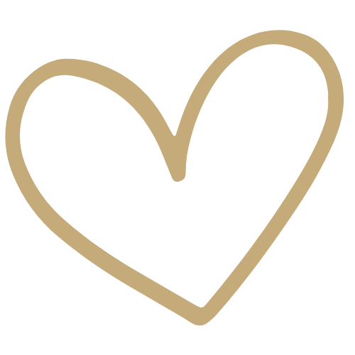 Zlaté srdce, symbol lásky a náklonnosti.